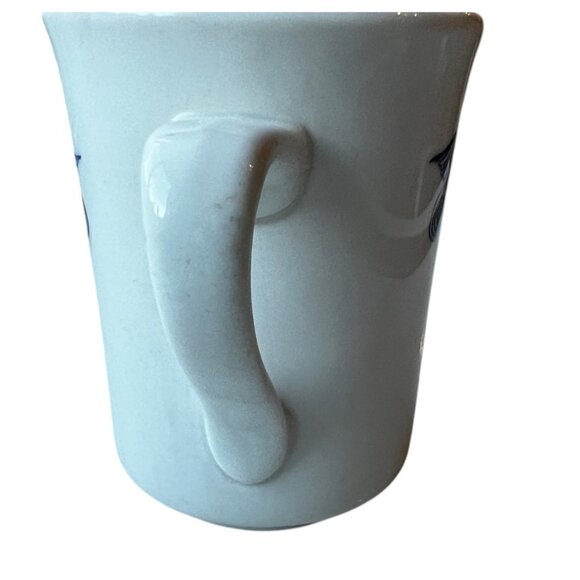 Syracuse USA Mug China Cup Coffee Restaurant Ware White Blue - Picture 3 of 9